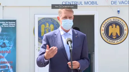 Klaus Iohannis, despre demiterea lui Vlad Voiculescu: „Modificarea din Guvern este corectă” | VIDEO
