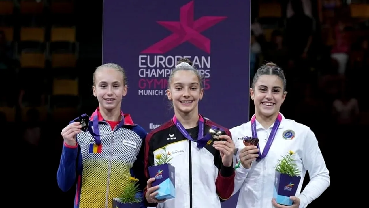 Medalii de argint pentru România la Campionatele Europene de gimnastică artistică!