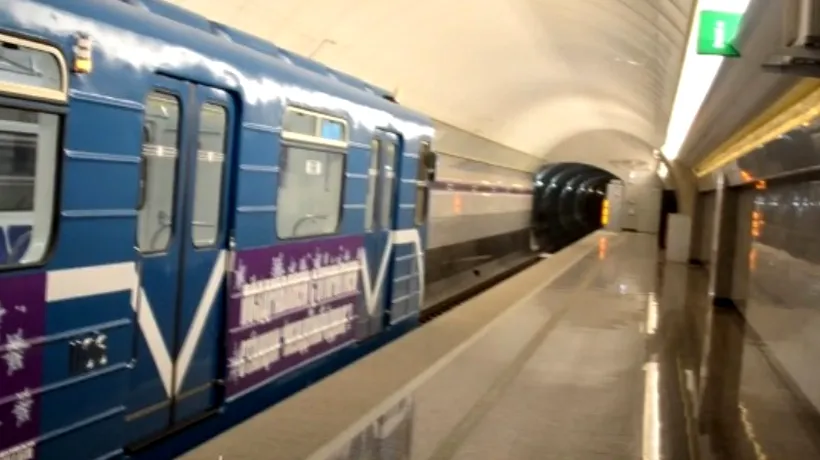 Rușii au inaugurat controversata stație de metrou București din Sankt-Petersburg. VIDEO