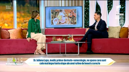 VIDEO | Cum să avem grijă de piele, la începutul toamnei. Sfatul specialiștilor: „Este important să punem accent pe gradul de hidratare al pielii, prin alegerea unor produse adecvate”