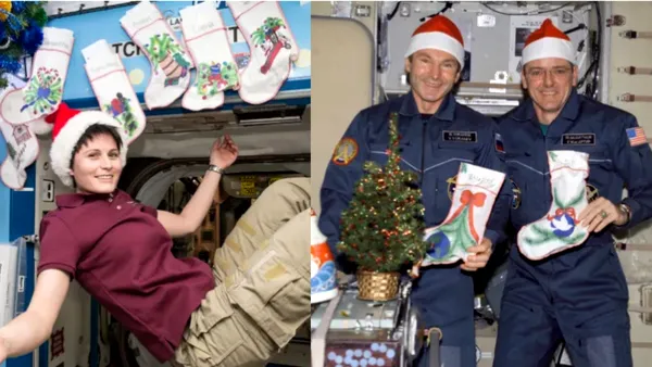 Cum petrec Crăciunul Astronauții NASA de la bordul navei spațiale ISS. Meniul cinei festive este unul cu totul special