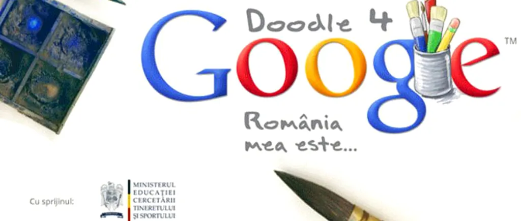 DOODLE 4 GOOGLE - ROMÂNIA MEA ESTE. Cum s-a desfășurat concursul în urma căruia Google a selectat doodle-ul pentru 1 decembrie