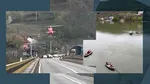 Ultima oră. Un microbuz a căzut luni după-amiaza în Dunăre de pe un viaduct între Orșova și Turnu Severin. Șoferul bulgar, singura victimă