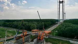 Podul de la Brăila nu va fi gata până la sfârșitul anului acesta, așa cum au anunțat autoritățile. Când ar putea fi finalizată construcția