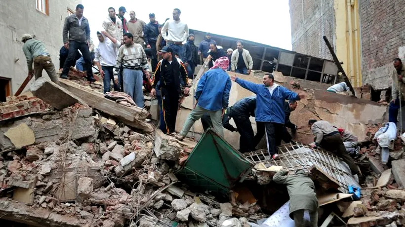 Cel puțin 25 de morți în Egipt, în urma prăbușirii unei clădiri de opt etaje la Alexandria