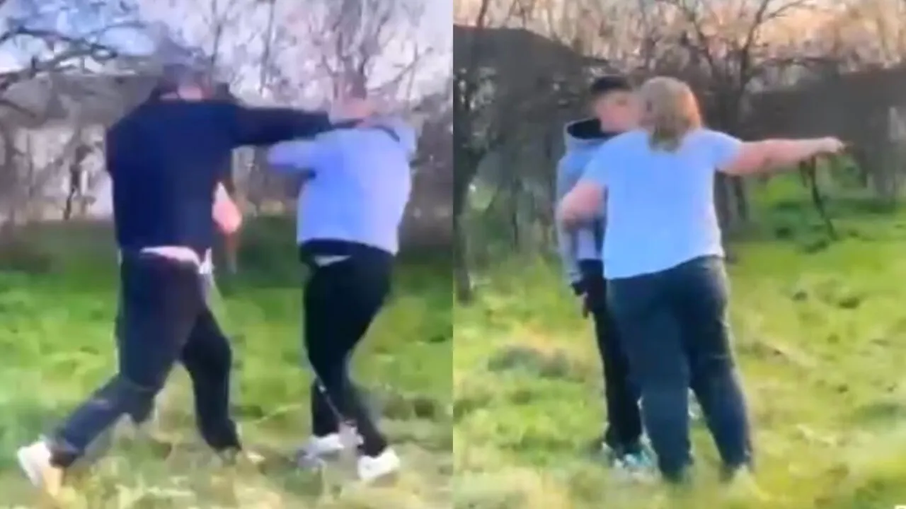 VIDEO | Imagini dure! Adolescent de 15 ani, snopit în bătaie de o consilieră USR și soțul acesteia