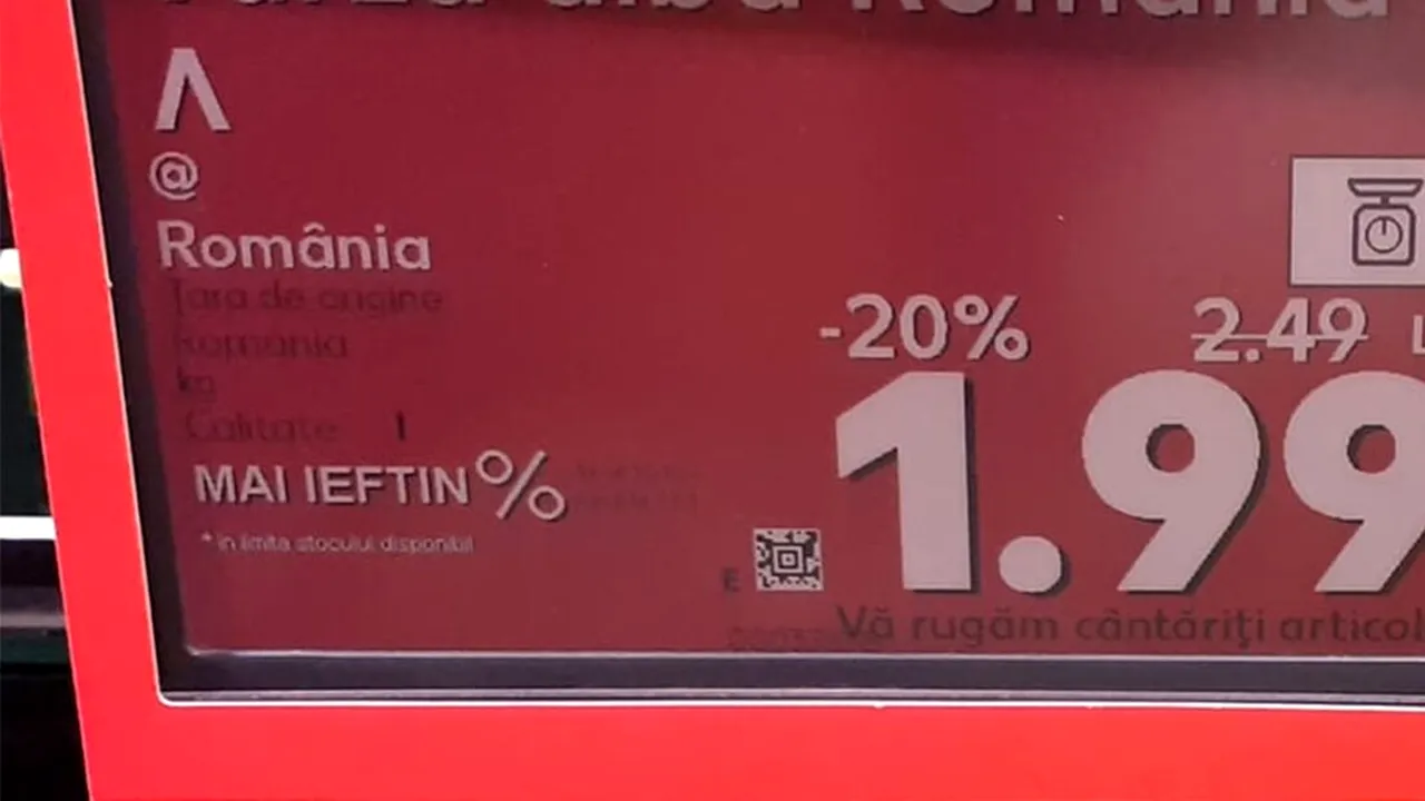 Alimentul al cărui preț s-a înjumătățit în ultimele 2 săptămâni în România! Costă doar 1.99 lei în supermarket