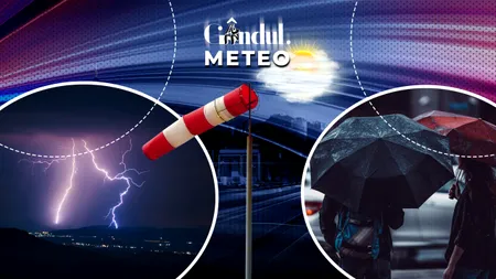 România, sub cod galben. Unde va ploua în averse și unde apar condiții de grindină. ANM, noi informații pentru Gândul