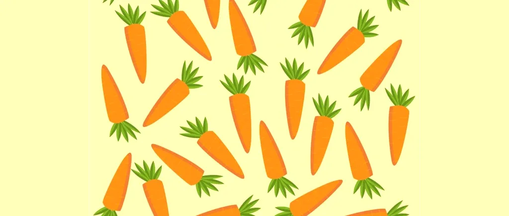 Test de perspicacitate | Găsiți morcovul ciudat! Este diferit de toți ceilalți