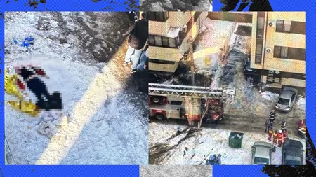 O femeie de 35 de ani a fost UCISĂ de un țurțure în Militari Residence. Imagini de la fața locului