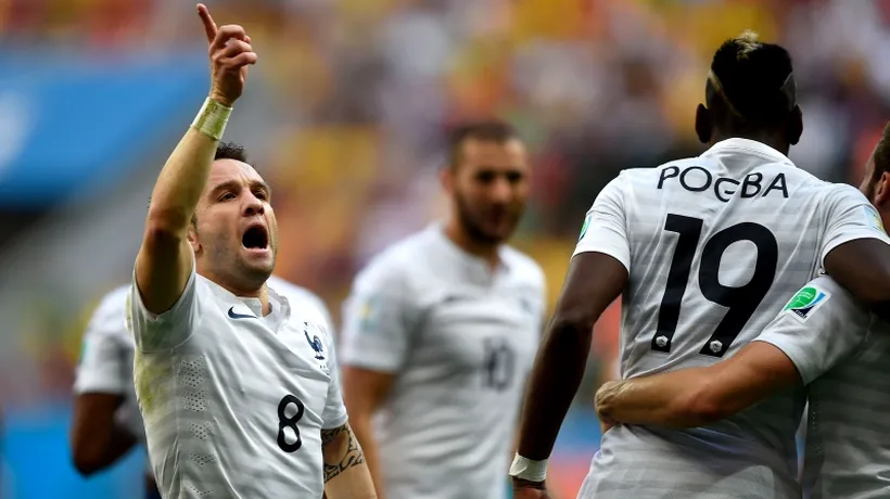 Rezultate Cupa Mondială 2014. Franța a învins Nigeria, scor 2-0, și s-a calificat în sferturile de finală ale Cupei Mondiale