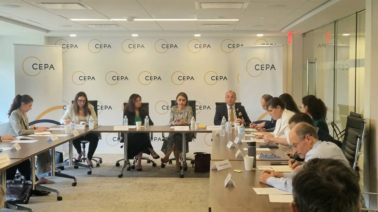 Ministrul Afacerilor EXTERNE, în vizită de lucru în SUA/Luminița ODOBESCU, pregătiri pentru Summit-ul NATO de la Washington