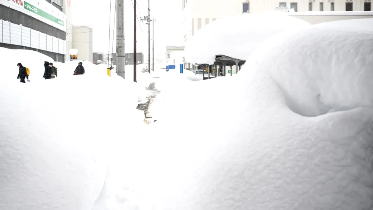 „Țara monștrilor de zăpadă”. Locul de pe Pământ care deține recordul mondial la nămeți