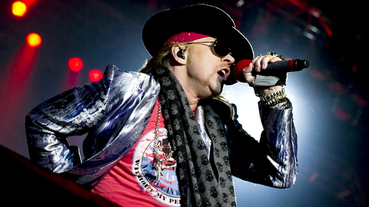 ROCK THE CITY. Axl Rose a sosit la București, pentru concertul pe care îl va susține duminică