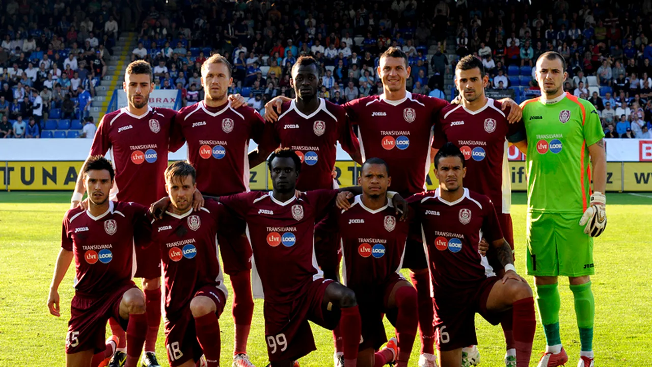 LIGA CAMPIONILOR. CFR Cluj nu va fi cap de serie la tragerea la sorți pentru play-off