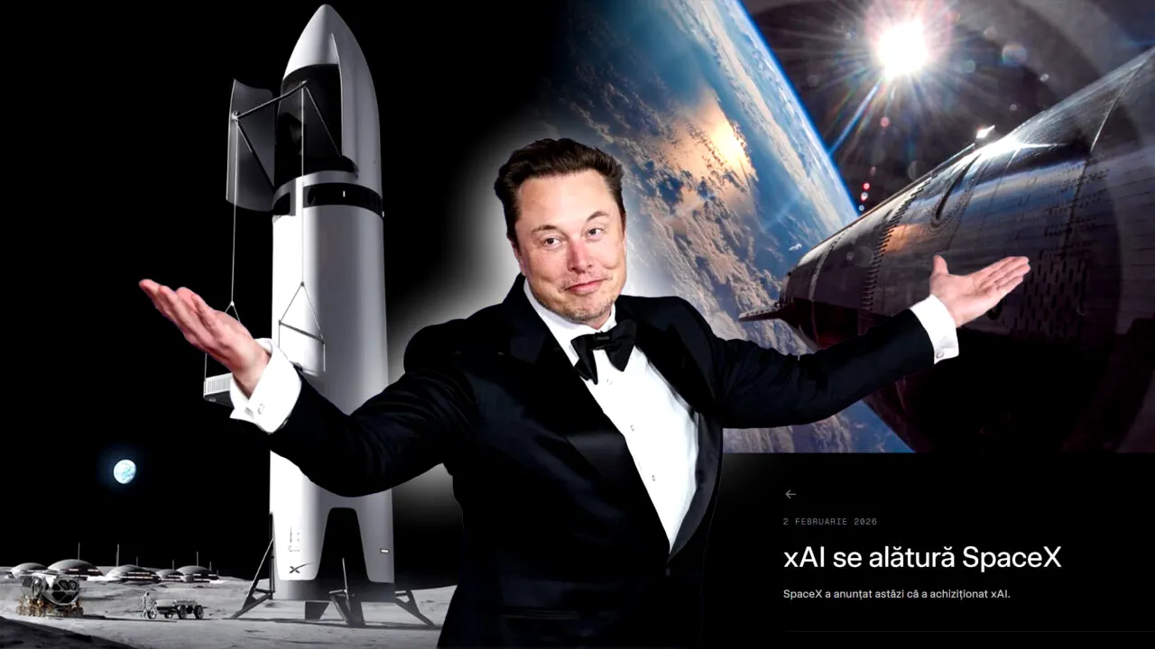 Companiile SpaceX și xAI ale lui Elon Musk au fuzionat. Ce planuri de viitor are cel mai bogat om din lume