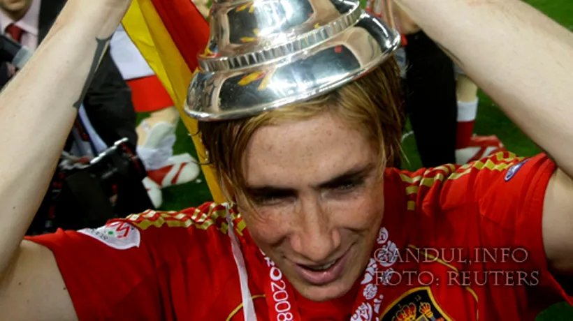 Torres a fost desemnat golgheterul Euro-2012
