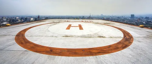 Al treilea heliport din țară se construiește pe acoperișul Spitalului de Urgență Bistrița