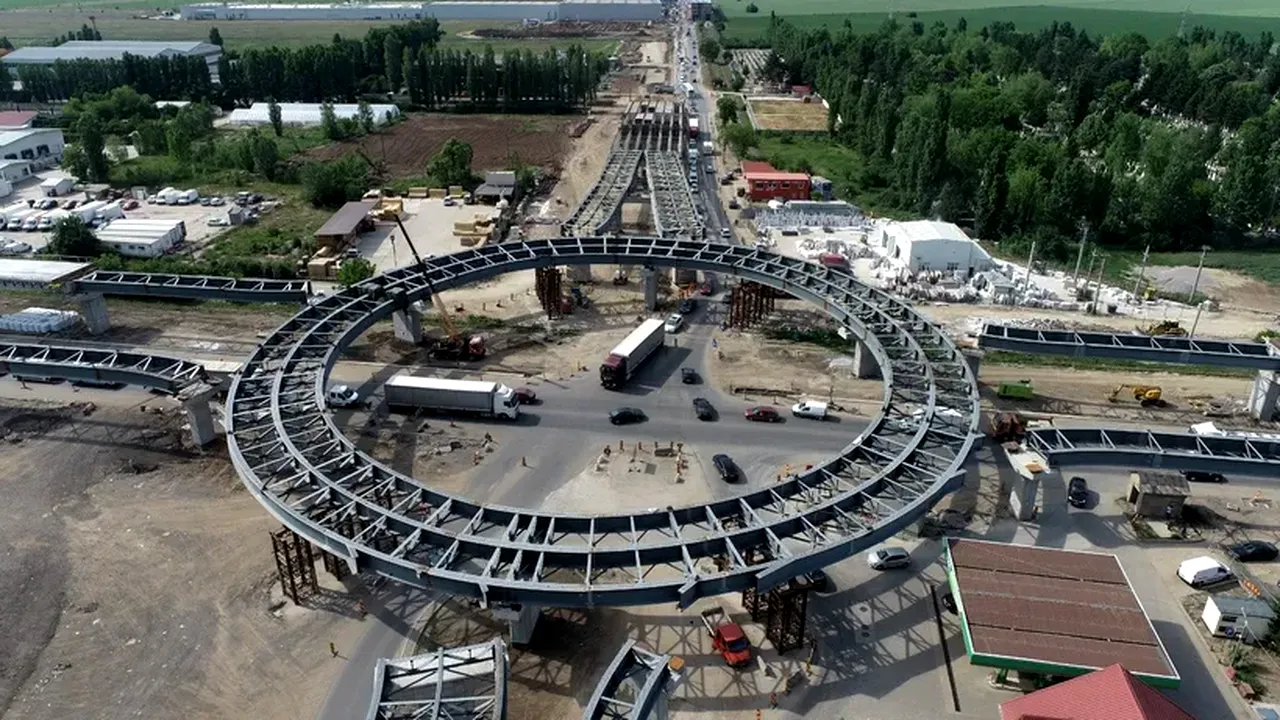 GALERIE FOTO | Podurile de pe Centura Capitalei. Cum arată acum Pasajul Berceni și când se va circula pe el