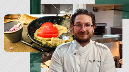 Rețeta pentru cea mai delicioasă salată de vinete. SECRETUL lui Chef Florin Dumitrescu / „O pregătesc în cantități industriale”