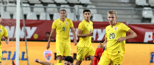 La tineret se poate! România U 20 a învins Anglia U 20 în Elite League, 2-0