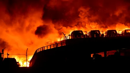 Estul Chinei, zguduit de o nouă explozie, care a avut loc într-un depozit de „produse pe bază de alcool