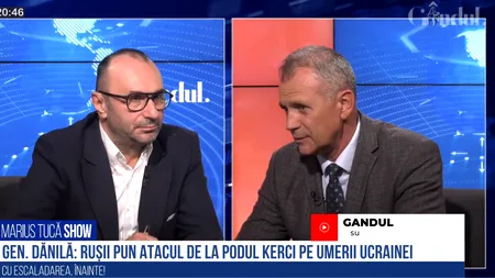 VIDEO | Generalul (r) Ștefan Dănilă: „Atacul de la podul peste strâmtoarea Kerci este un atac pe care rușii îl pun în mâna Ucrainei, dar nu a fost revendicat. NATO trebuie să fie pregătită și pentru implicare directă”