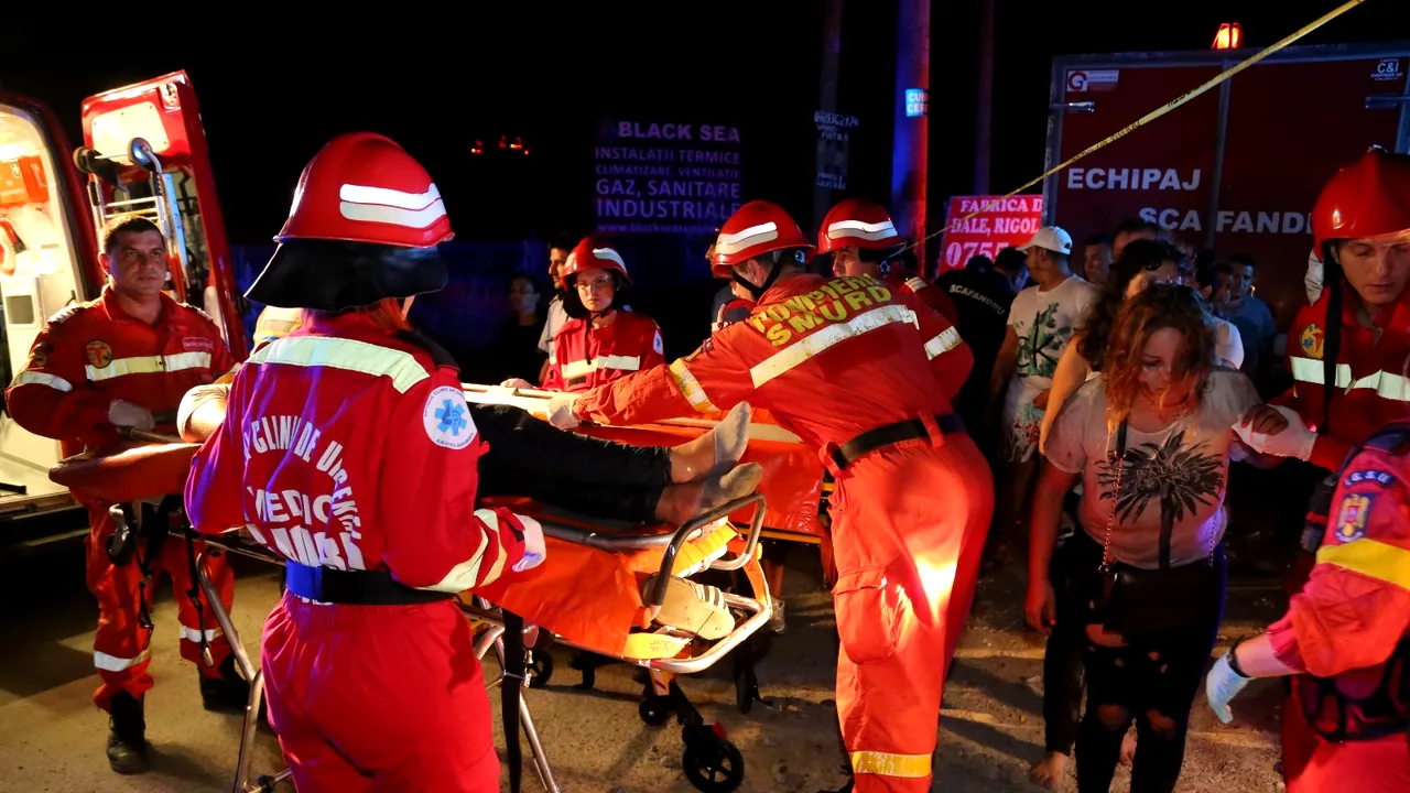 Accident grav în București. Trei morți, după ce un microbuz a căzut în Dâmbovița