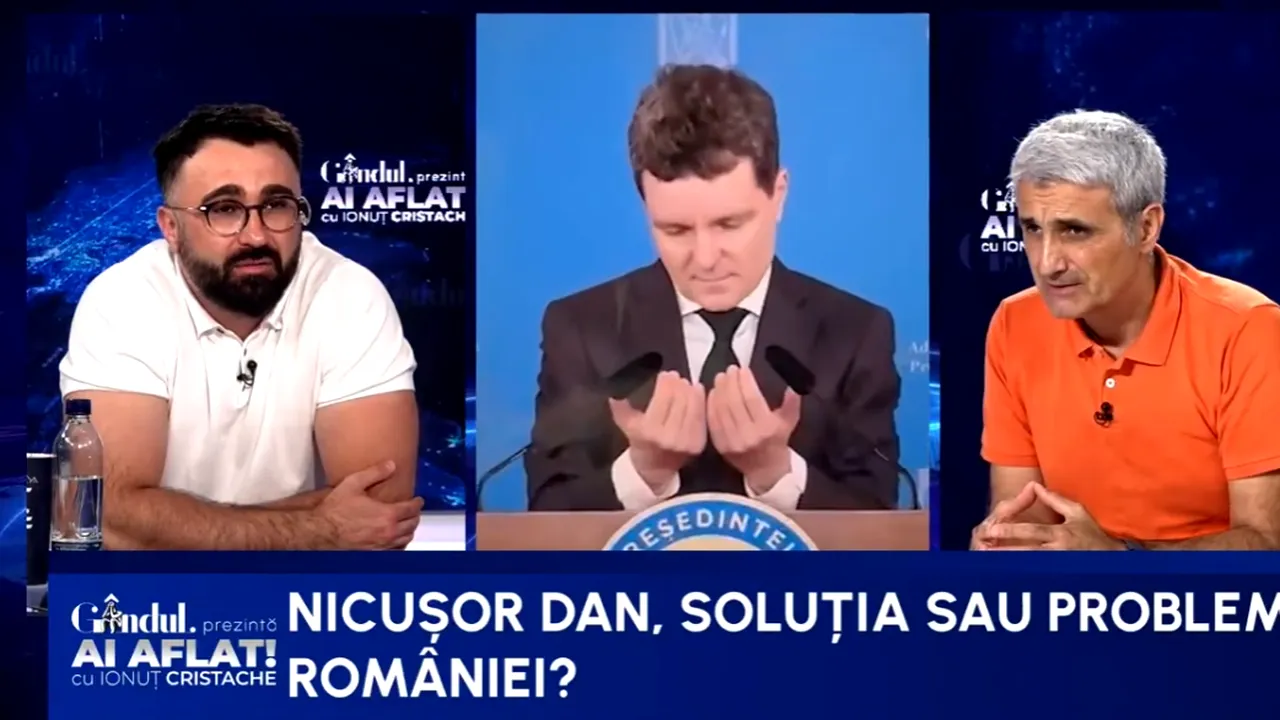 POLL „Ai Aflat! cu Ionuț Cristache”: Se vor înțelege Nicușor Dan și Ilie Bolojan?
