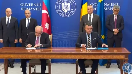 VIDEO | Romgaz și SOCAR, compania națională petrolieră din Azerbaidjan, au semnat un memorandum de înțelegere privind un nou proiect la Marea Neagră
