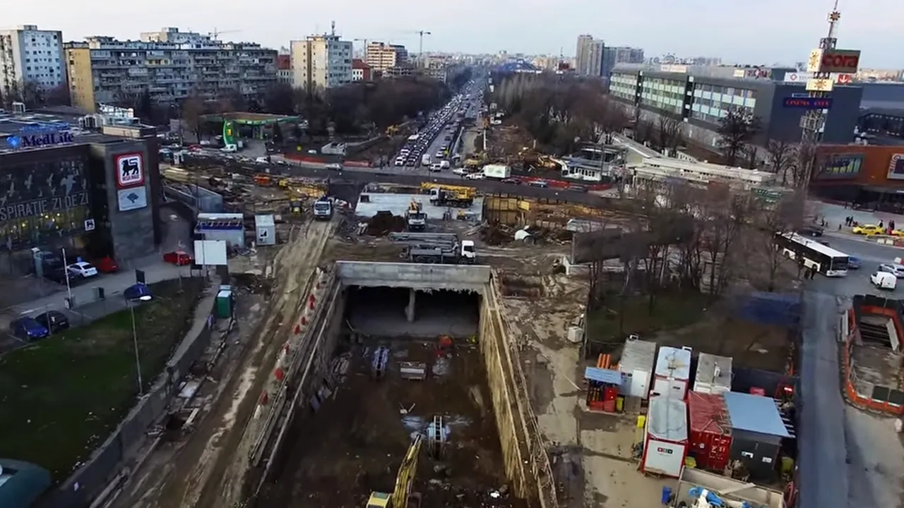Anunț oficial al PMB despre pasajul de la Piața Sudului. Care este noul termen de finalizare