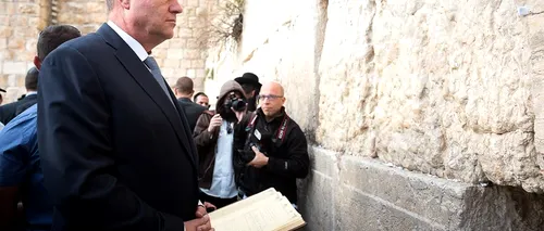 Iohannis își cere scuze, public, după ce a spus că Dragnea face, în Israel, „înțelegeri secrete cu evreii: Nu am vrut să jignesc comunitățile evreiești. Reacția șefului PSD