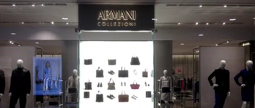 Probleme pentru Giorgio Armani: dispar branduri celebre și se închid magazine