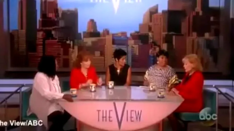 VIDEO. Actrița Woopi Goldberg  a stârnit controverse în timpul unei emisiuni TV