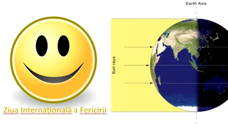 20 Martie, calendarul zilei: Ziua Internațională a Fericirii. Echinocţiul de primăvară