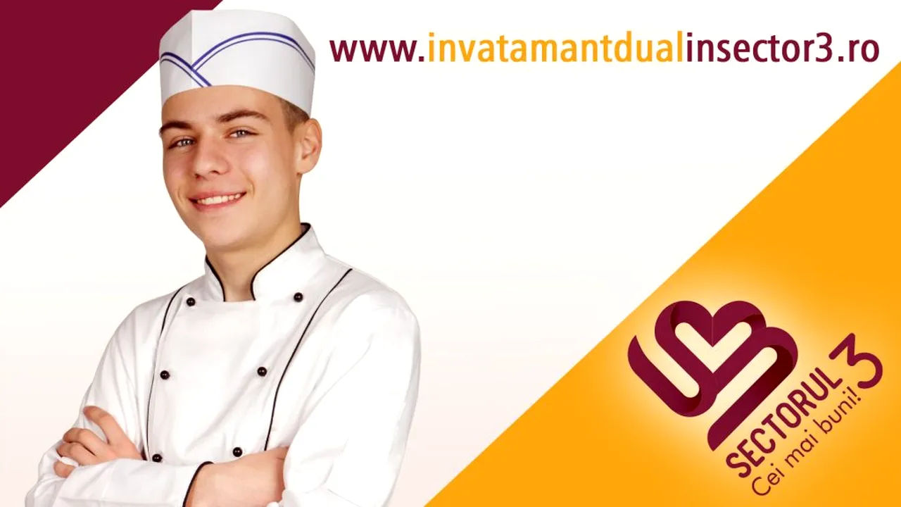 „Scapă de «dă și mie!», învață o meserie!”- învățământul dual din Sectorul 3, soluția pentru deficitul de forță de muncă din România