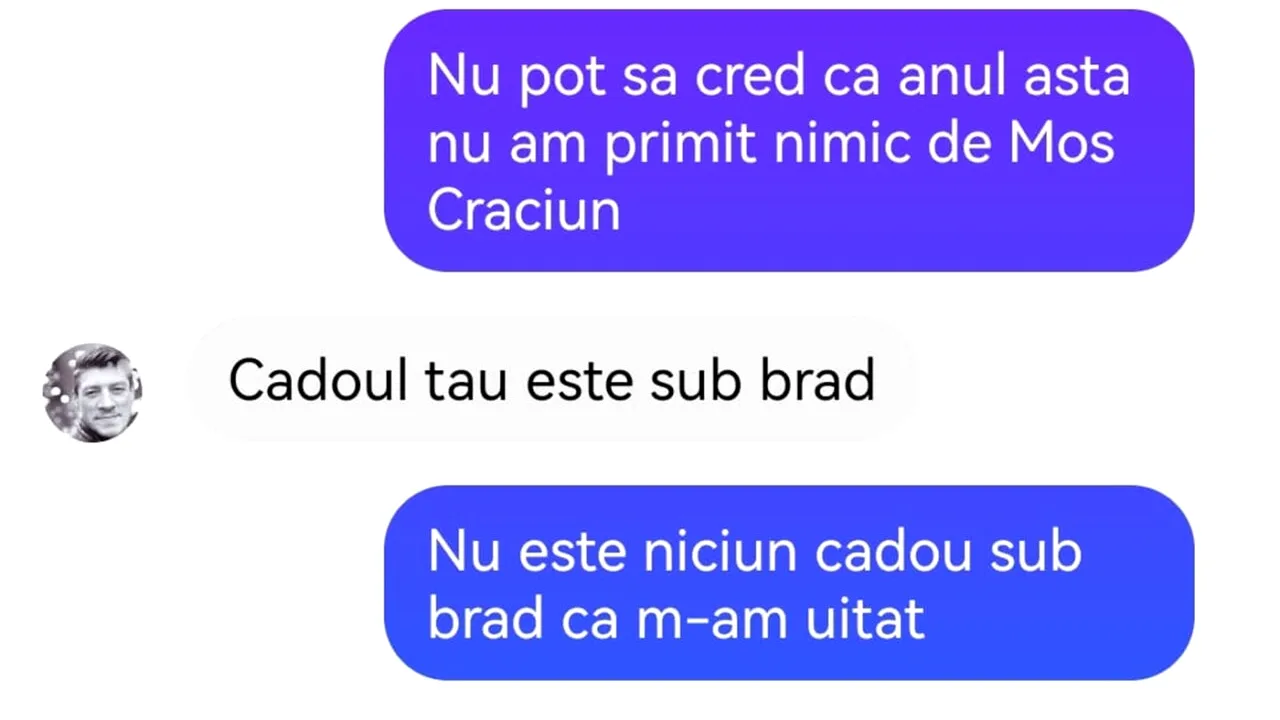 Bancul de joi | „Nu pot să cred că anul ăsta nu am primit nimic de Moș Crăciun