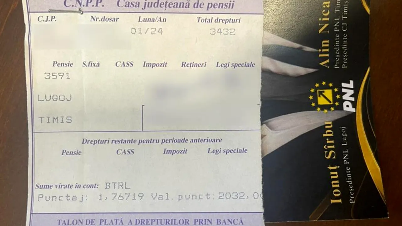 PSD solicită explicații privind distribuirea unor materiale de propagandă politică de către PNL atașate, prin capsare, de taloanele de pensii