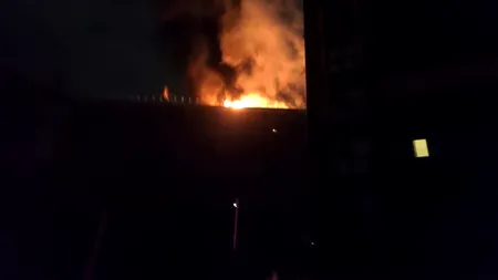 UPDATE - ISUBIF: În acest moment nu mai arde cu flacără. | Incendiu în zona de nord a Capitalei. Martorii au surprins o serie de explozii (VIDEO)