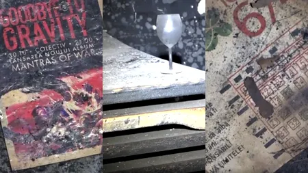 COLECTIV Clubul morții s-a deschis după 4 ani. Pe jos zac un bilet la loto și un flyer cu „Goodbye to gravity