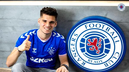 Ianis Hagi,  decisiv pentru Rangers. Lăudat de suporteri chiar și când nu înscrie: „Nu-l folosim pe român unde trebuie!”- FOTO