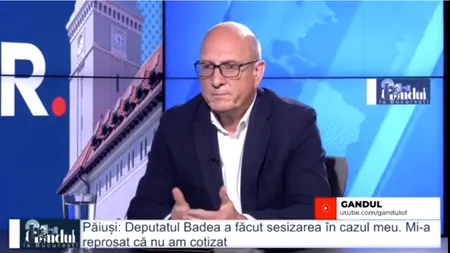 Oliver Păiuși, despre suspendarea sa: „Totul era făcut din scurt și a fost foarte bine gândită treaba”