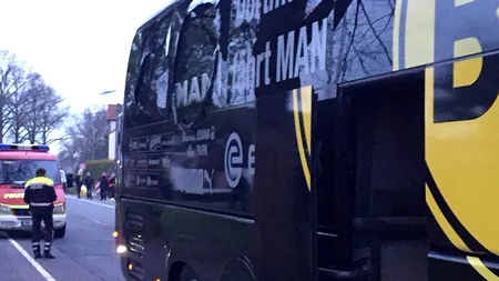 Anunțul poliției germane, după cele trei explozii care au vizat autocarul echipei Borussia Dortmund. Descoperirea făcută la locul incidentului