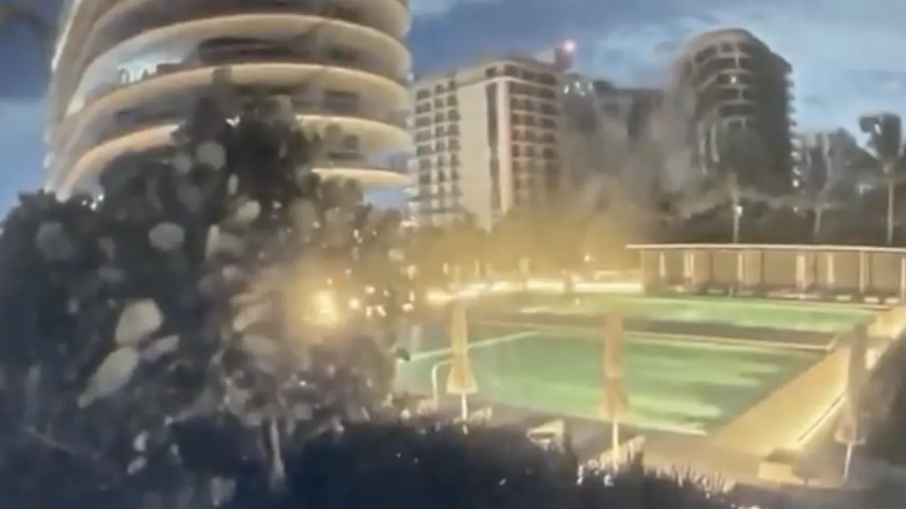 VIDEO. Un bloc de 12 etaje din Miami s-a prăbuşit. Martor: „A fost îngrozitor. Ţipau şi adulţii, şi copiii”  