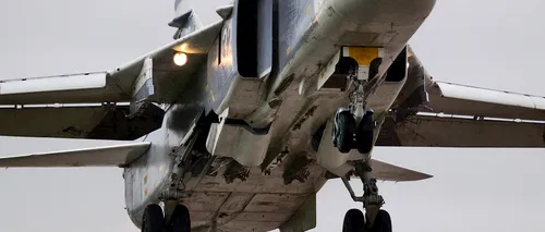 RĂZBOI ÎN UCRAINA. Bombardier rusesc Su-24M, doborât deasupra Bakhmutului