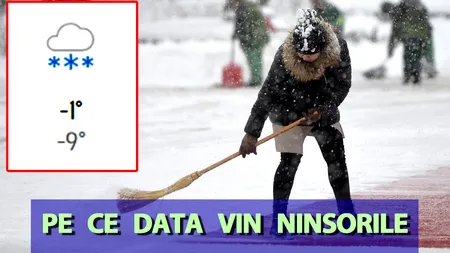Meteorologii Accuweather au modificat prognoza: Pe ce dată vin NINSORILE în România