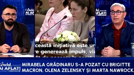 Bușcu: ”Mirabela Grădinaru ar putea lua lecții de engleză/E o vestimentație de doliu/Să schimbe stilista”