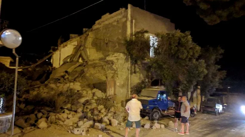 Cutremur în sudul Italiei. Un mort și zeci de răniți