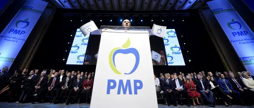 PMP, al treilea partid la consultările cu Iohannis. „Vedeta formațiunii politice lipsește din delegație