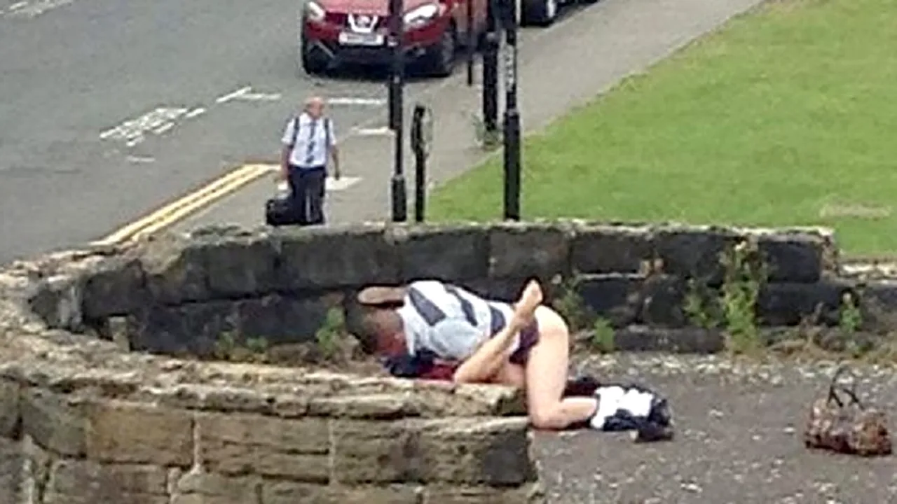 Imaginea care a scandalizat un oraș întreg